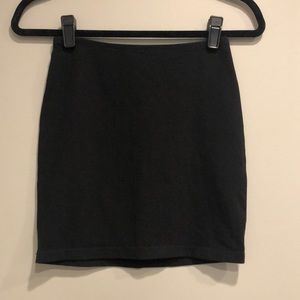 Los Angeles Apparel Black Bodycon Skirt M